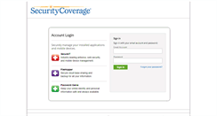 Desktop Screenshot of myportal.securitycoverage.com